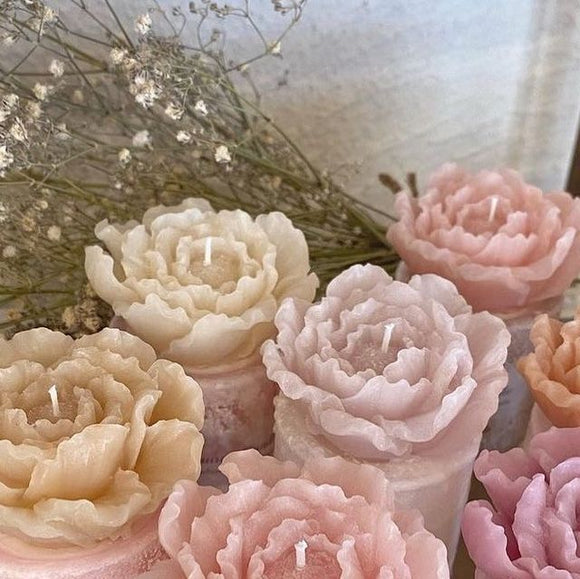 Rose Scented Candle - Pack of 3