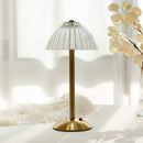 Crystal Brass Base Rechargeable Table Lamp-9