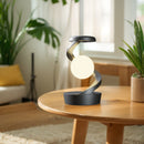 Rotating Wireless RGB Floating Moon Lamp-5