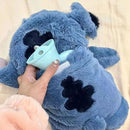 Stitch Plush Hot Water Bag - Cute & Comfortable-4