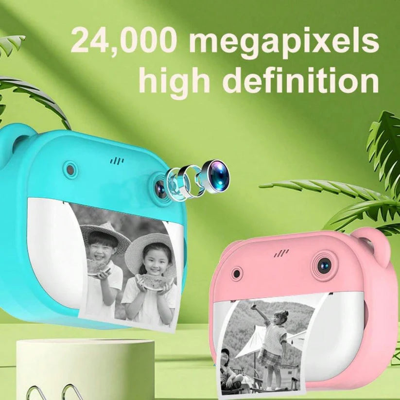 Instant™ Print Digital Camera With SD Card