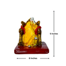 Guruji Swaroop Murti Resin Handmade sculpture Idol ( Yellow )-2