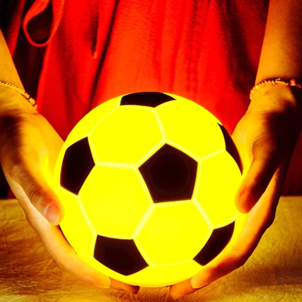 Buy yellow Silicone Football Lamp