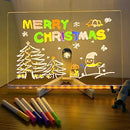 3D Acrylic Writing Board with Pen & Light-3