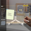 3D Acrylic Writing Board with Pen & Light-5