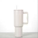 Stainless Steel Tumbler – Matte Finish |Sipper | Leak-Proof | With 2 Straw & Brush 1.2L-4