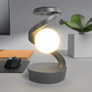 Rotating Wireless RGB Floating Moon Lamp-9