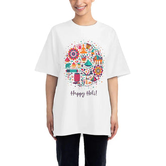 Holi Special Couple T-Shirts Combo ( PACK OF 2 ) - 0