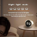 Emoji Alarm Clock Children Digital Clock Night Light Dynamic Emoji, Snooze Function Sounds with Temperature,Voice Control-3