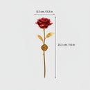 Luxury Red & Gold Everlasting Rose in Premium Gift Box-2