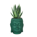 Small Buddha 3.5" Ceramic Pots for Indoor Planters, Flower Pots, Succulent-2