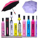 Wine Bottle Shape Mini Compact Foldable Umbrella-10