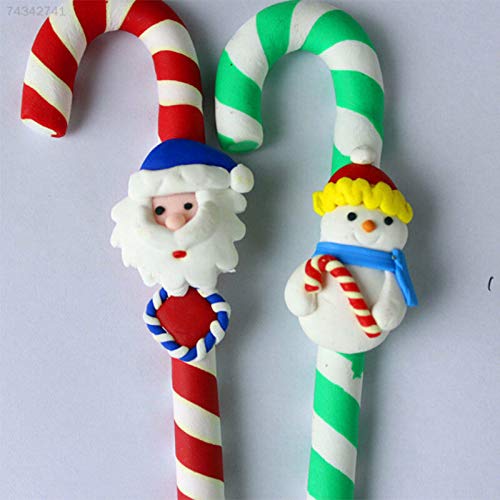 Christmas Ballpoint Ball Pen Walking Stick Decoration Decor Multi Purpose - 0