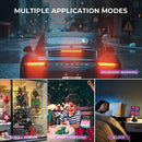 Smart Screen Display Frame, Car Rear Window LED Screen Light, Pattern Animation Scrolling Programmable LED Light , LED Screen, Portable Car Dashboard Screen , App control led Display Screen-14