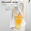 Kawaii Watermelon Ice Cream Sippers with Strap and Stickers-11