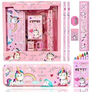 Buy pink Kids Stationeries Set