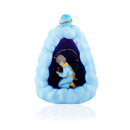 Stellar LED Night Lamp Resin Night Light Boy Statue for Kids Battery Powered Night Light Cute Bedside Lamp Resin Night Light Rechargeable Table Lamp for Kids Bedroom, Home decor, Office, Showcase  (Blue)-7