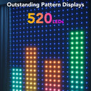 Smart 400 LED Curtain Lights - Bluetooth, Music Sync, Custom Patterns & Text, RGB Colors-5