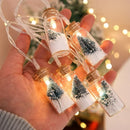 Christmas Wishing Bottle String Lights-3