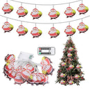 LED Christmas Santa Claus Fairy String Lights-4