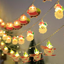 LED Christmas Santa Claus Fairy String Lights-9