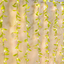 Leaf Curtain LED String Light,- Ideal for Bedroom, Garden, Birthday & Festive Decor (Warm White)-1