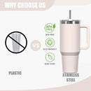 Personalized FleurFlow™ Tumbler with Straw & Lid-9