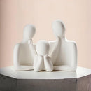 Couple Family Statue | Ceramic Thinker Sculpture | Home Decor Items for Living Room-1