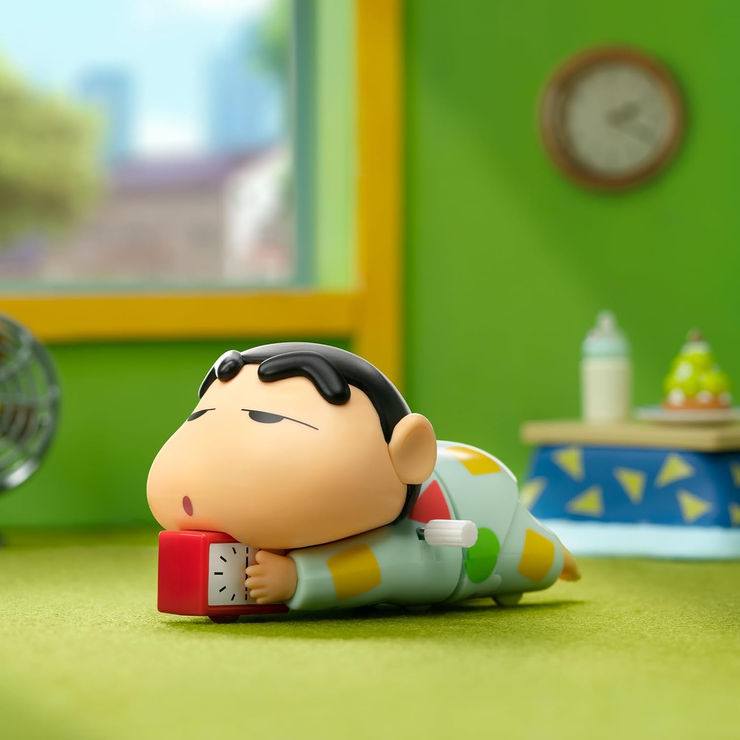 52TOYS BLIND BOX ShinChan Dynamic Shin Life, Mystery Box, Collectible Wind-up Toy Desktop Decoration, Gift for Christmas