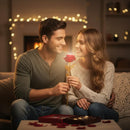 Luxury Red & Gold Everlasting Rose in Premium Gift Box-6