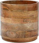 Large Mango Wood Cachepot for Plants-3