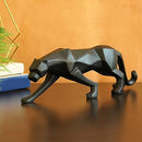 Decorative Black Jaguar Panther Statue Showpiece Leopard Resin Animal Sculpture Decorative Showpiece-6