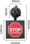 Smart Screen Display Frame, Car Rear Window LED Screen Light, Pattern Animation Scrolling Programmable LED Light , LED Screen, Portable Car Dashboard Screen , App control led Display Screen-12