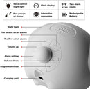 Emoji Alarm Clock Children Digital Clock Night Light Dynamic Emoji, Snooze Function Sounds with Temperature,Voice Control-5