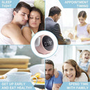 Emoji Alarm Clock Children Digital Clock Night Light Dynamic Emoji, Snooze Function Sounds with Temperature,Voice Control-2