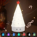 Christmas Tree Touch Sensor Light 7 Color Kawaii Christmas Lamp-3