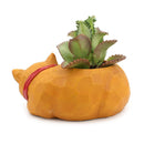 3D Sleeping for Cat Resin Flower Pot Succulents Bonsai Cactus Plants-3