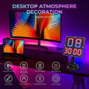 Smart Screen Display Frame, Car Rear Window LED Screen Light, Pattern Animation Scrolling Programmable LED Light , LED Screen, Portable Car Dashboard Screen , App control led Display Screen-18