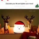 Santa Night Light for Kids,7 Colour Changing Baby Night Light-2