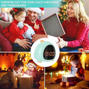 Cute Dinosaur Alarm Clock with USB Charging Port, 2 Alarms Loud LED Display, Snooze Function, Desk Clock Adjustable Ringtone Timed Reminder Dual Alarms, Snooze, Digital Display, Nap Timer, 8 Levels Adjustable  Volume for Kids-12