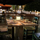 4-in-1 Foldable Table Lamp, USB Rechargeable LED Light, Wooden Handle Portable Lantern Light and Flashlight-12