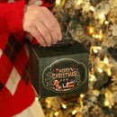 Christmas Box Handheld Christmas Gift Box Christmas Eve Packaging Bag Christmas Paper Box Square Box-1