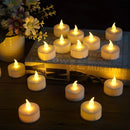 Led Mini Candle Lights for Diwali, Pooja and Other Festive Events Indoor and Outdoor Decoration (Pack of 24)-1