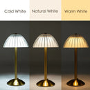 Crystal Brass Base Rechargeable Table Lamp-7