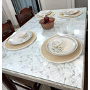 Natural Round Jute Mat – Handwoven Eco-Friendly Floor Rug for Home, Entryway, Kitchen & Living Room Décor (Single Piece, Beige)-2