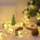 Christmas Tree Snow Globe Tree String Lights-1