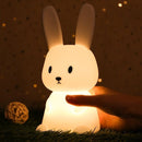 Cute Silicone Bunny Night Light-11