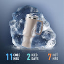 Personalized FleurFlow™ Tumbler with Straw & Lid-7