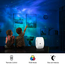 Galaxy Starry Sky Projector, 3D Starlight Projector Lamp with Remote Control,-3