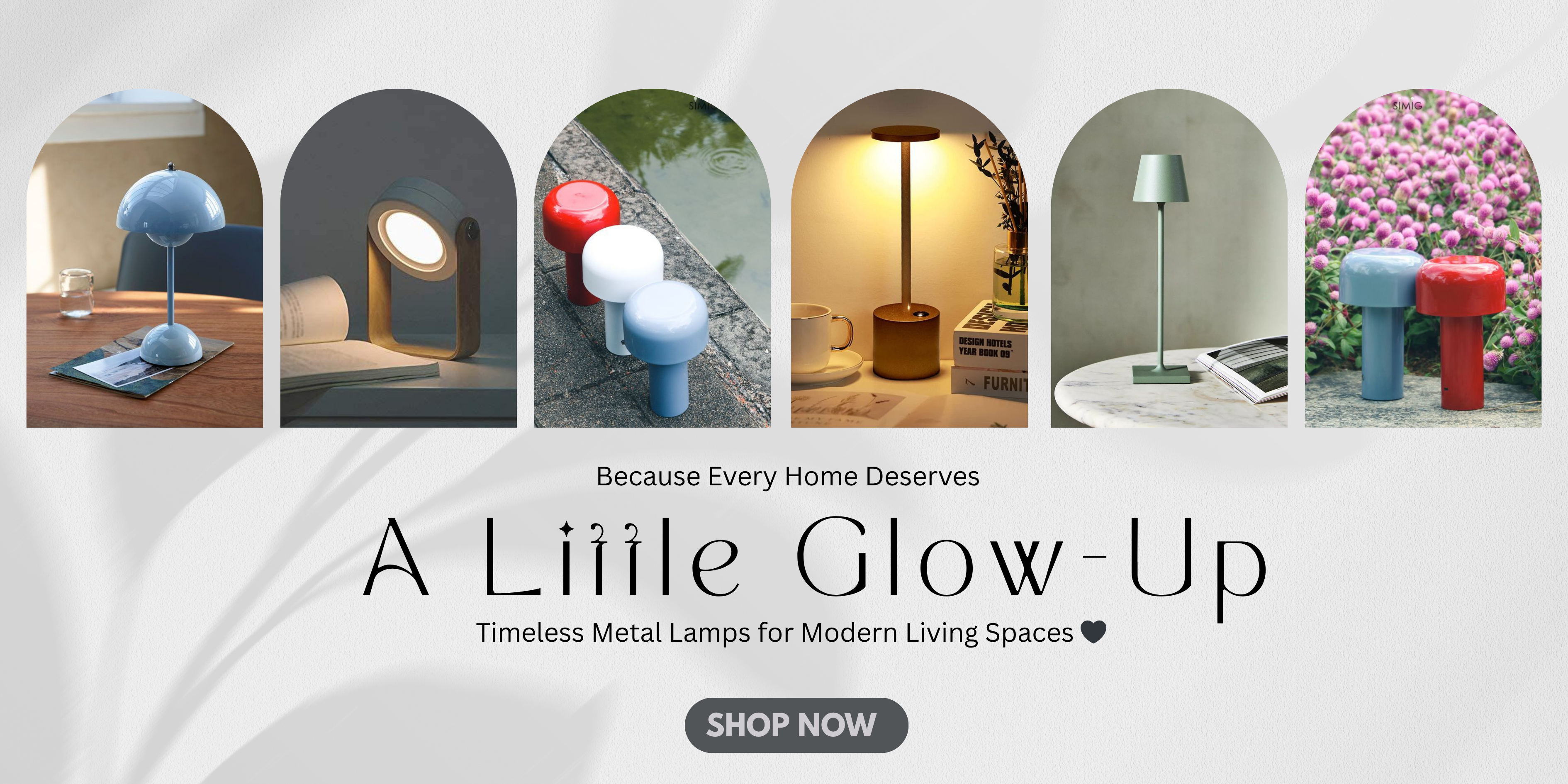 Beige and brown simple fashion collection photo collage banner